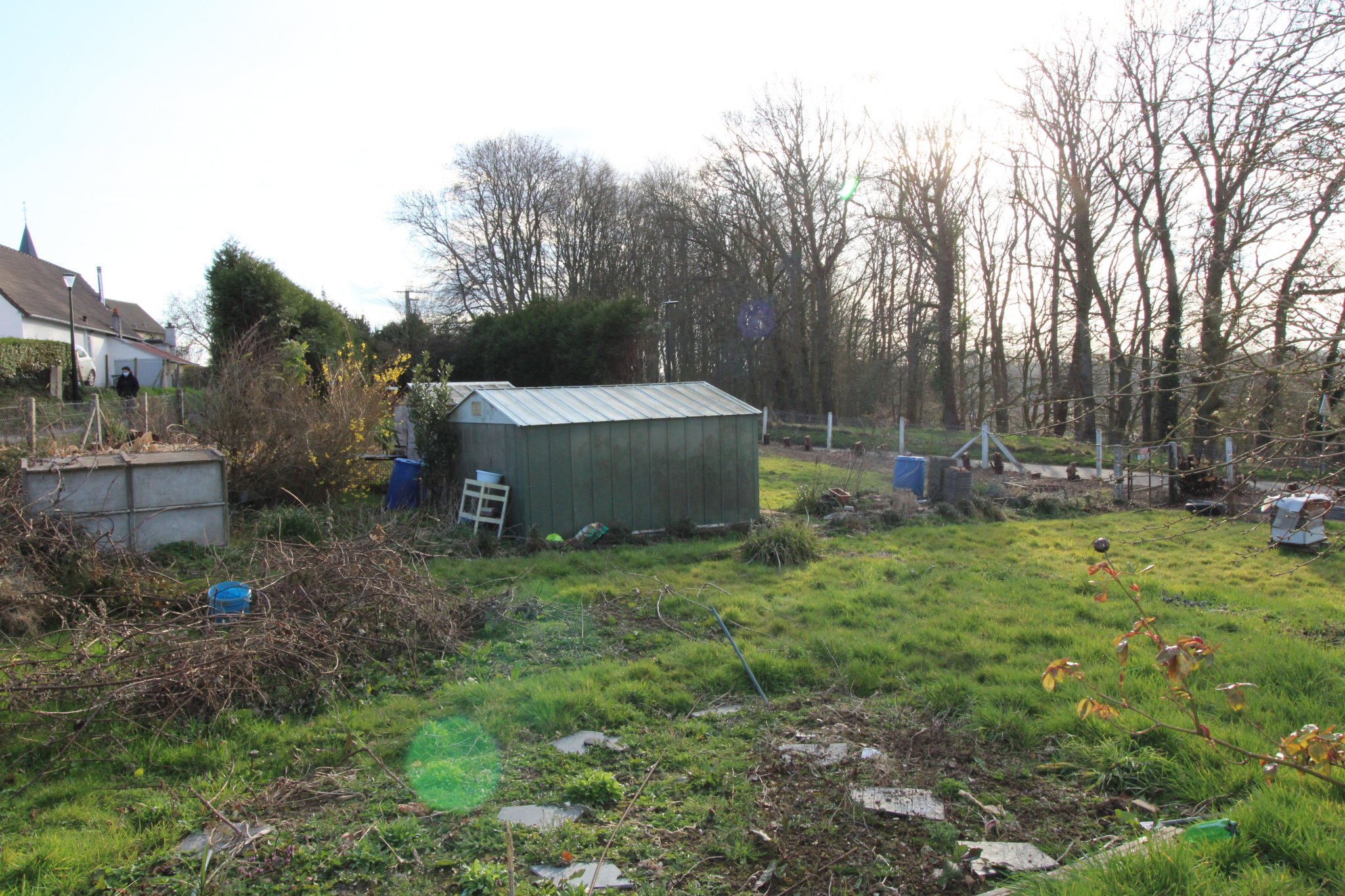 ENTRE LUNERAY ET OFFRANVILLE - TERRAIN DE 1105 M2