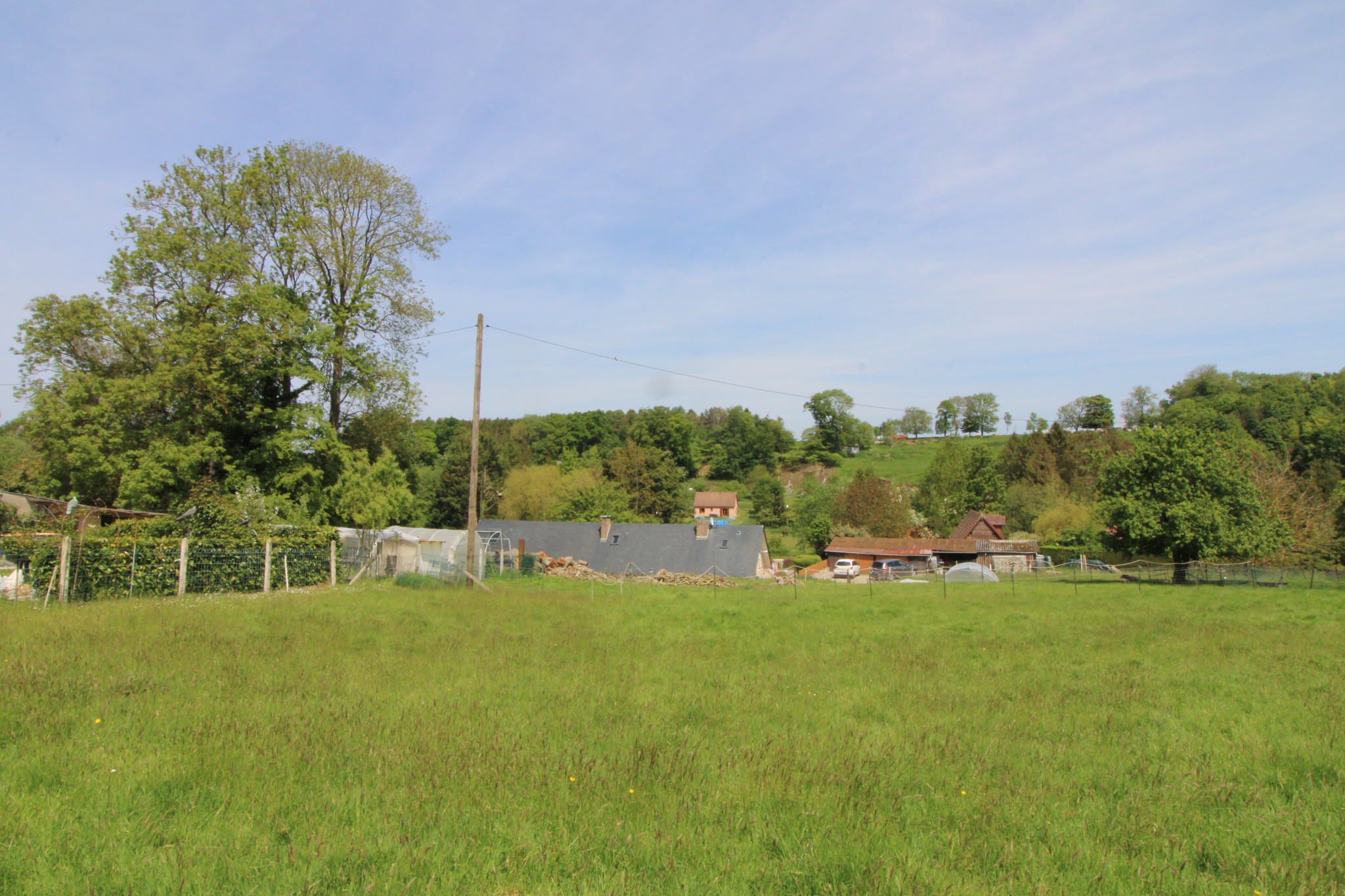 TERRAIN A BATIR de 996 m2, campagne de Bacqueville-En-Caux