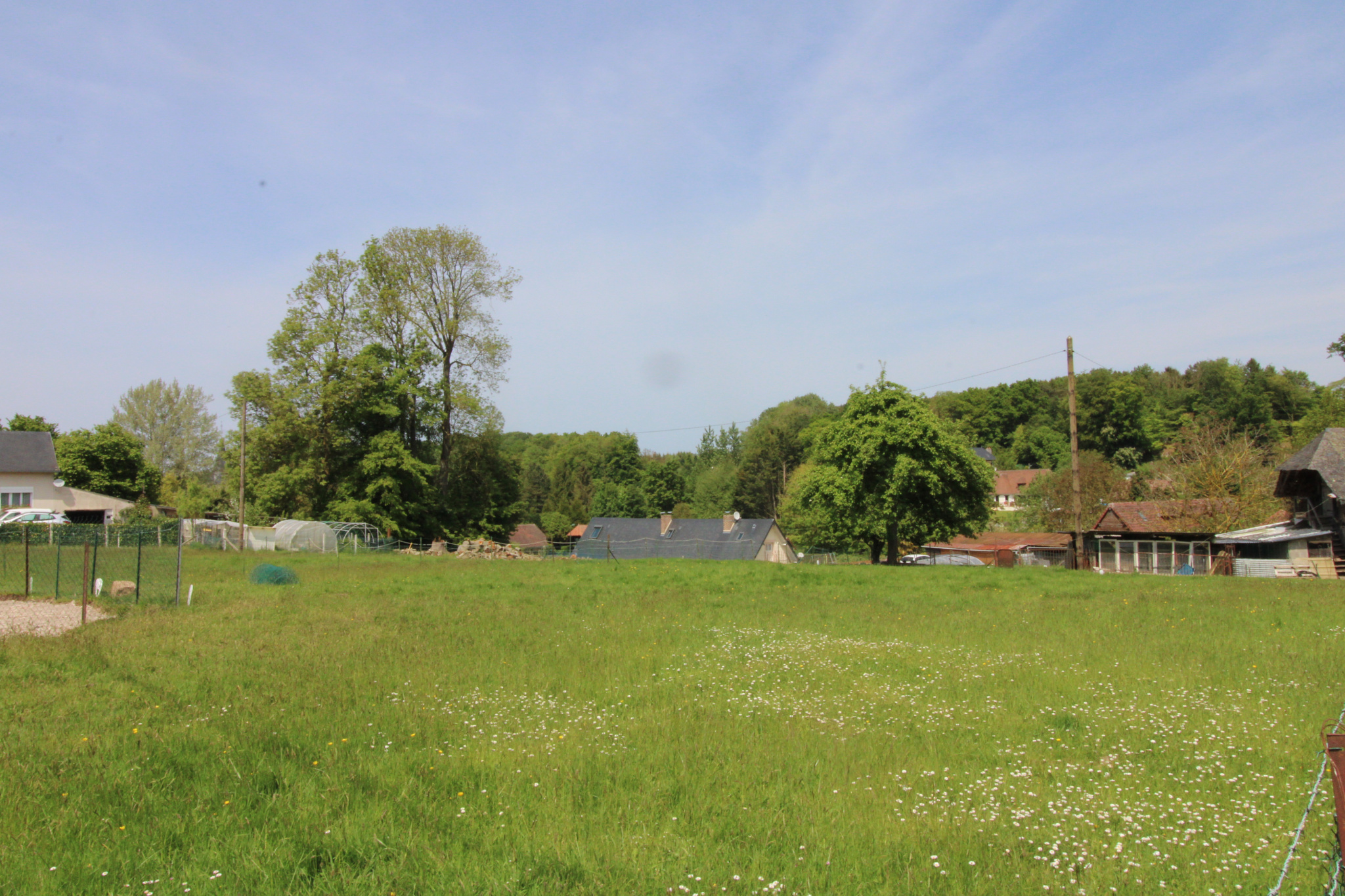 TERRAIN A BATIR de 996 m2, campagne de Bacqueville-En-Caux