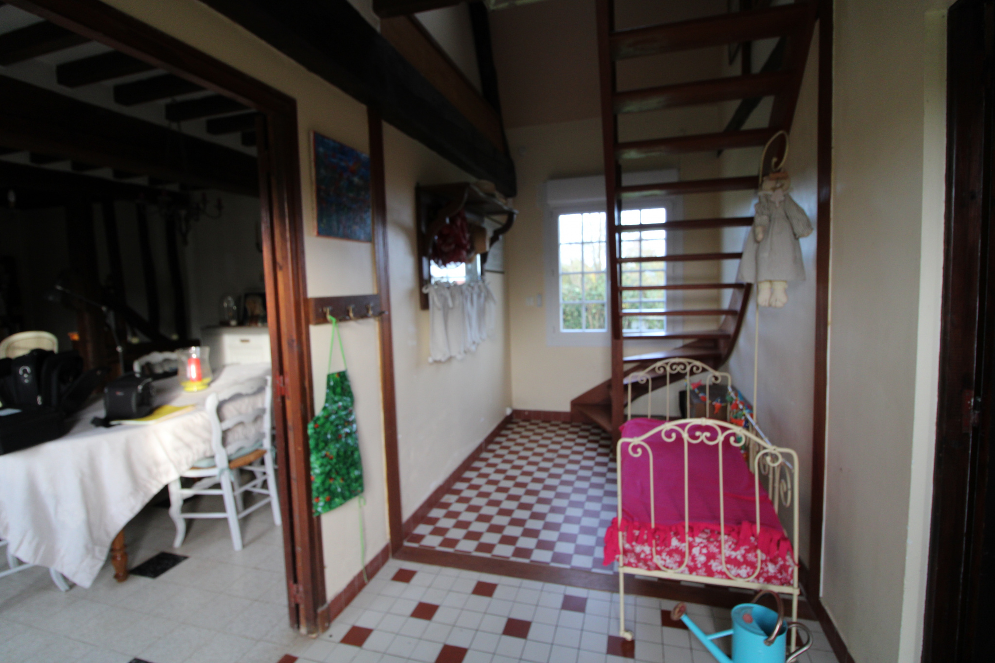 5 MINUTES DE LUNERAY, BELLE MAISON NORMANDE OFFRANT 6 CHAMBR