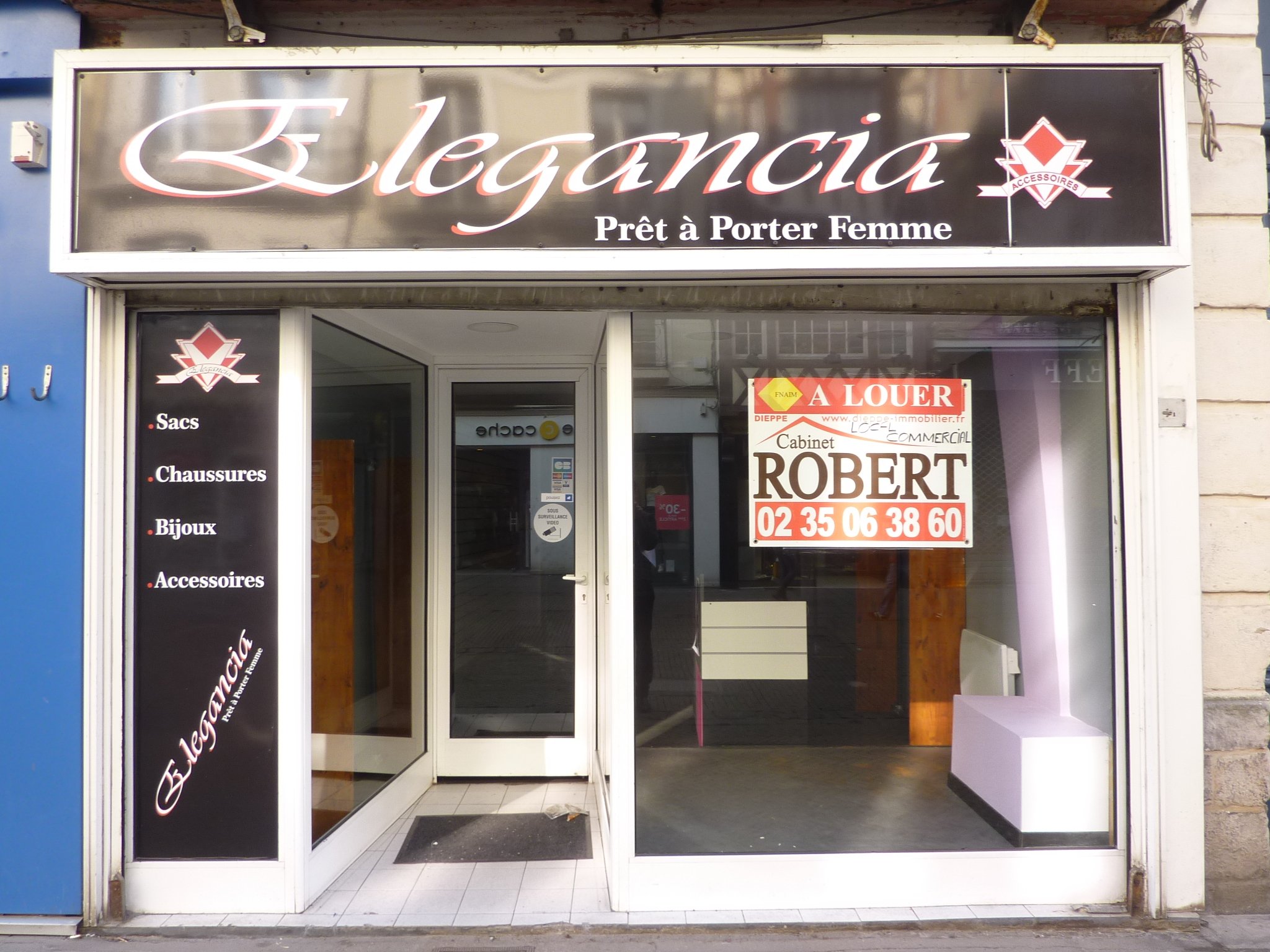 LOCAL COMMERCIAL EMPLACEMENT No1 GRANDE RUE DIEPPE