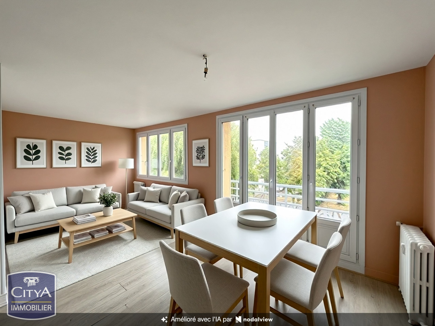 Appartement à vendre • 3 pièces • 2 chambres • 61.2m² • Dieppe Dieppe