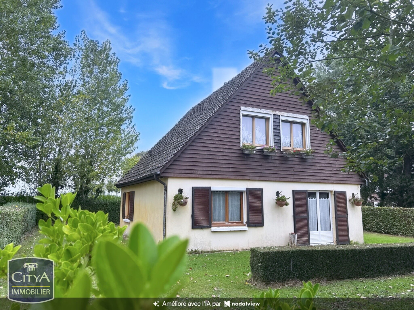 Maison avec terrain • 5 pièces • 4 chambres • 100.06m² • Saint-Riquier-ès-Plains Saint-Riquier-ès-Plains